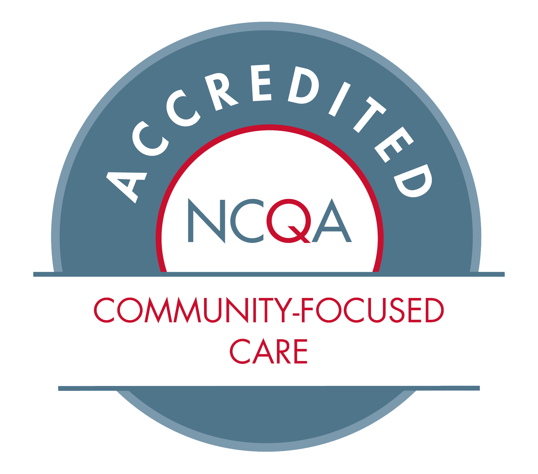 Community-focused care NCQA Seal logo